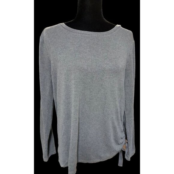 Ann Taylor Long Sleeve Sweatshirt Top Gray Size M - Picture 1 of 5